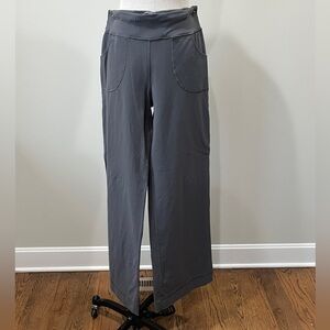 Lululemon “Vintage” Gray Wide-Leg Lounge Pants